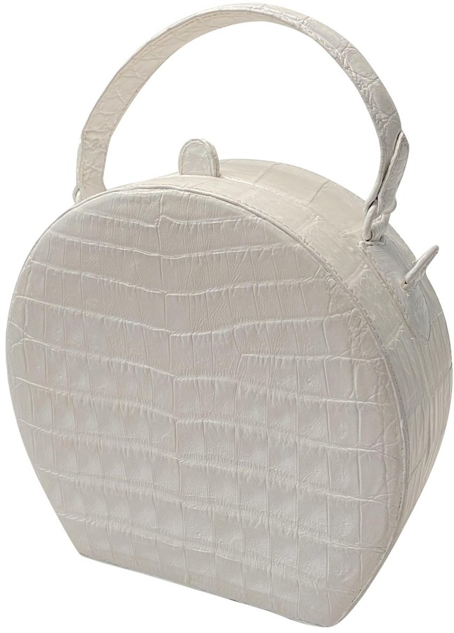 Nancy Gonzalez white Leather Handbags
