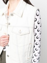 Thumbnail for your product : MM6 MAISON MARGIELA Cropped Denim Jacket
