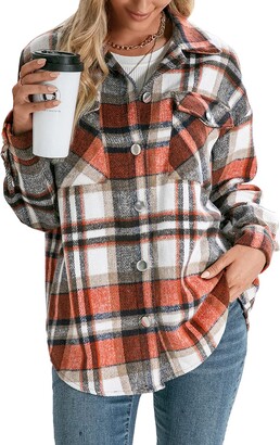 womens flannel jacket