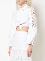 Thumbnail for your product : Alexis Toilan cropped shirt