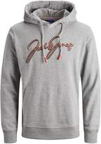 Thumbnail for your product : Jack and Jones Cotton-Blend Drawstring Hoodie