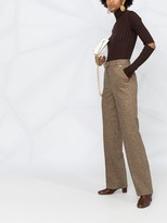 Thumbnail for your product : Twin-Set High-Waisted Wide-Leg Trousers