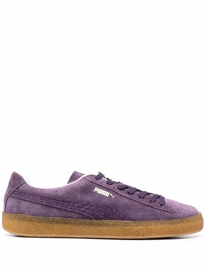 Puma Suede Men's Purple Shoes | ShopStyle