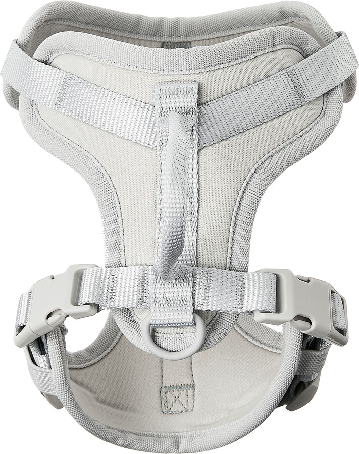 Vibrant Life Neoprene Comfort Control Monochrome Harness, Gray, Extra Small