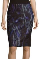 Thumbnail for your product : T Tahari Fitted Zipped Skirt