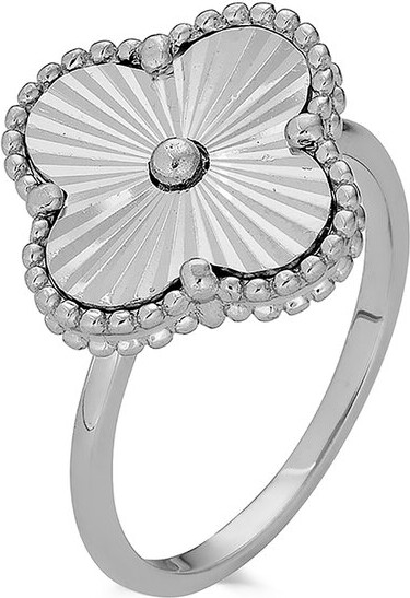 BELPEARL Silver 14Mm Ring