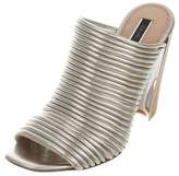 Thumbnail for your product : Rachel Zoe Metallic Slide Sandals