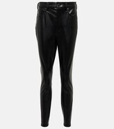 Thumbnail for your product : Veronica Beard Maera high-rise skinny faux leather pants
