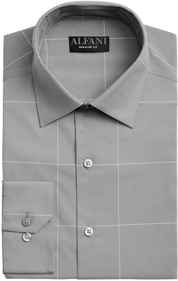 alfani fitted dress shirts