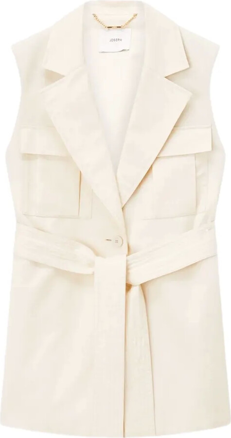 Joseph Diafa belted gilet