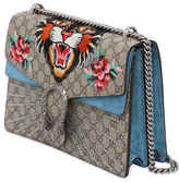 Thumbnail for your product : Gucci Medium Dionysus Angry Cat Gg Supreme Bag