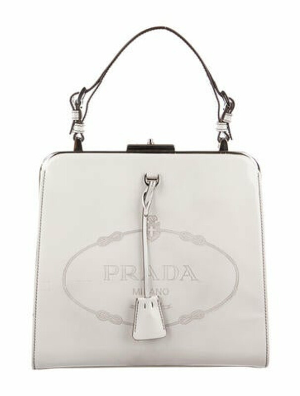 Prada spazzolato frame bag Clearance