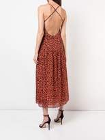 Thumbnail for your product : Mason by Michelle Mason leopard print midi dress