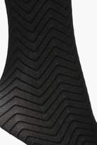 Thumbnail for your product : boohoo Zig Zag Wavy Patterned Tights
