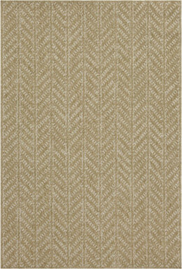 Hokku Designs Earth GC_NTL1014 White Indoor/Outdoor Area Rug