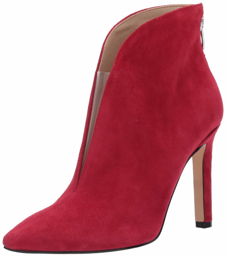 nine west red bottom heels