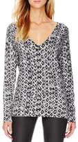 Thumbnail for your product : MICHAEL Michael Kors Python-Print Knit Sweater