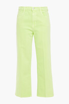 Thumbnail for your product : J Brand Joan Cropped High-rise Straight-leg Jeans