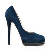 Blue Suede Heels 