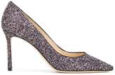 Thumbnail for your product : Jimmy Choo Romy 85 glitter pumps