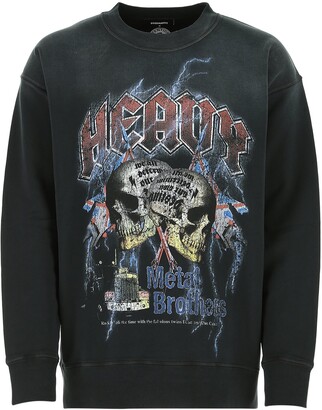 mens graphic cardigan