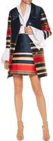 Thumbnail for your product : Suno Striped Satin-Twill Coat