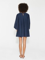 Thumbnail for your product : Halston Mini Voile Dress With Cuff Detail