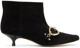 Thumbnail for your product : J.W.Anderson Black Suede Kitten Loafer Boots