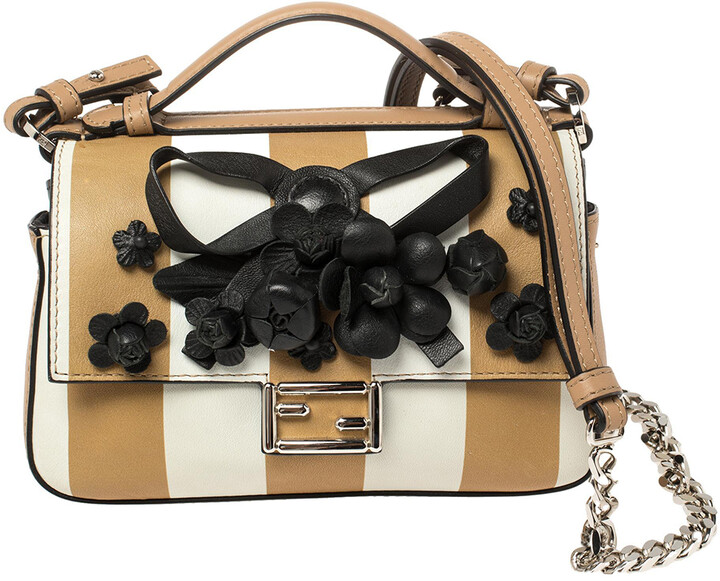 fendi double micro baguette