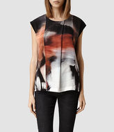 Thumbnail for your product : AllSaints Woosh Pleat Top