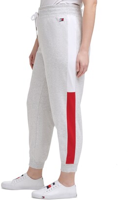 Tommy Hilfiger Plus Size Varsity Panel Sweatpants - ShopStyle