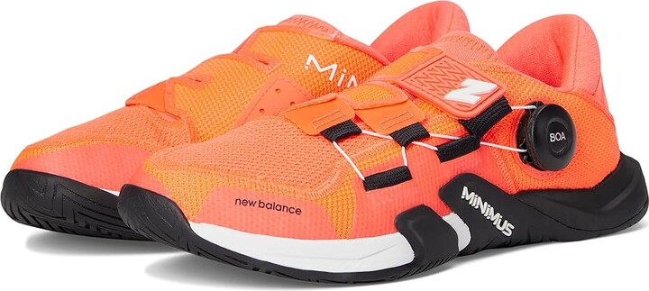 New Balance Minimus TR BOA(r) v2 Women's Running Shoes Urgent Red/Black/White : 9.5 D - Wide, Textile
