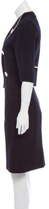 Behnaz Sarafpour Knee-Length Wool Skirt Suit