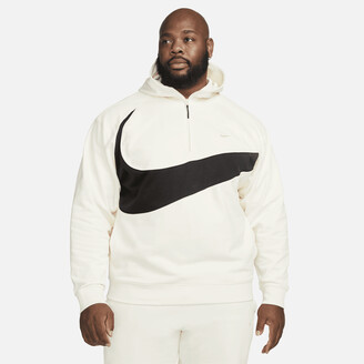 nike pullover hoodie men's white
