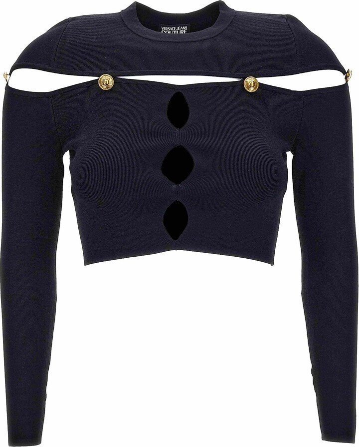 Versace Jeans Couture Cropped Top