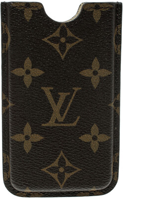 Louis Vuitton iPhone Monogram Canvas Phone Case Brown