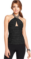 Thumbnail for your product : XOXO Juniors' Space-Dye Halter Top
