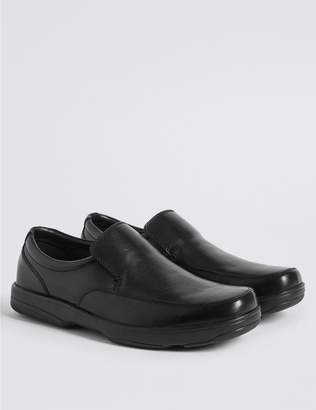 Marks and Spencer Extra Wide Leather Shoes with Freshfeet