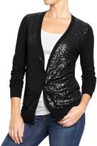 Thumbnail for your product : Old Navy Women's Sequined V-Neck Cardis