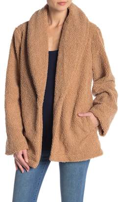 sanctuary teddy bear faux shearling coat