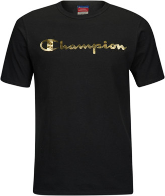 champion shirt gold