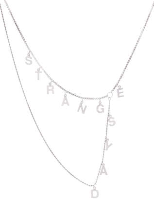Raf Simons Strange Days Silver Necklace
