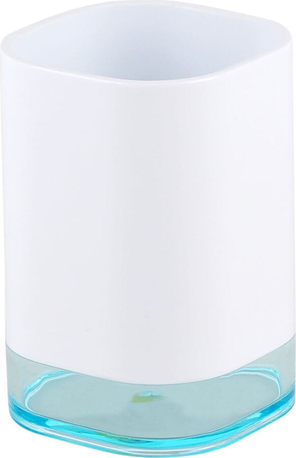 Dunelm White Plastic Tumbler White ShopStyle Countertop Bath Accessories