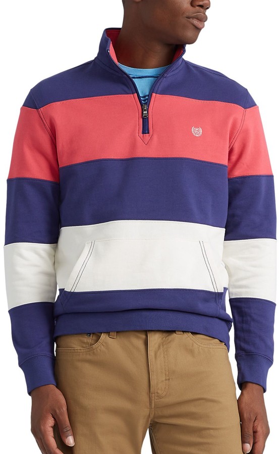 chaps quarter zip pullover