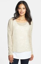 Thumbnail for your product : Eileen Fisher Ballet Neck Sweater