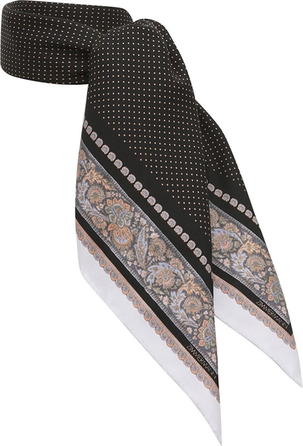 Zimmermann Printed Silk Square 70