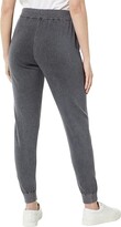Thumbnail for your product : Barefoot Dreams Sunbleached Cotton Joggers (Faded Black) Women's Clothing
