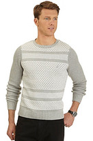 Thumbnail for your product : Nautica Men's Striped Textured Crew