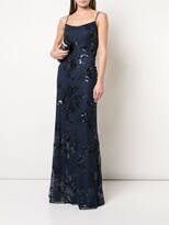 Thumbnail for your product : Marchesa Notte Bridal Floral Sequined Bridesmaid Dress