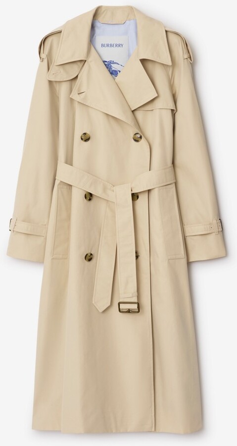 Burberry Long Highgrove Castleford Trench Coat Size: 0
